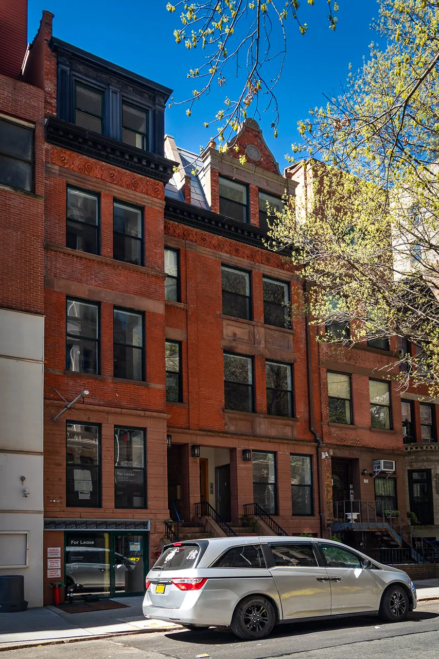 228-230 West 75th Street brownstone facade restoration