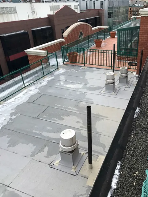 Roofing and waterproofing work at 55 West 137th Street